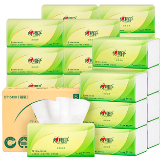 心相印 130抽三层塑装纸面巾 心相印 130抽三层塑装纸面巾