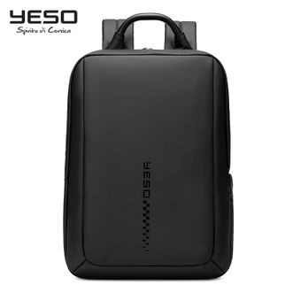 户外大师（YESO）双肩包15.6英寸大容量电脑包旅行背包学院休闲包L8133