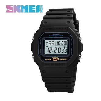 时刻美（Skmei）  多功能电子手表 学生方形手表（1628）