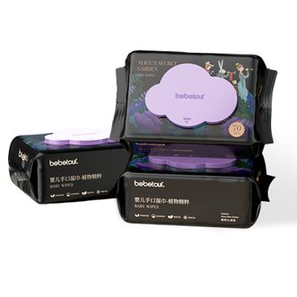 bebetour  爱丽丝系列婴儿湿巾 70抽*3包 S33SK70