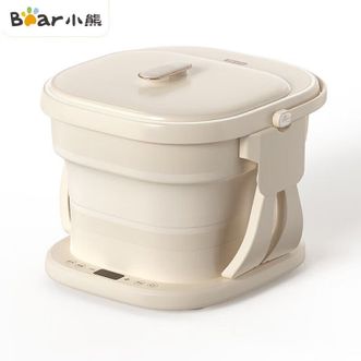 美的/Midea  折叠足浴盆 全自动按摩加热家用洗脚盆 遥控智能恒温电动高深桶 ZYP-E06G1