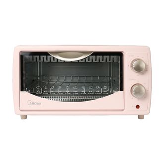美的/Midea  电烤箱  PT1011-P  均匀烘烤 多档控温 多段定时 10L