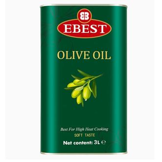 易贝斯特  3L铁听西班牙原瓶原装进口橄榄油炒菜凉拌