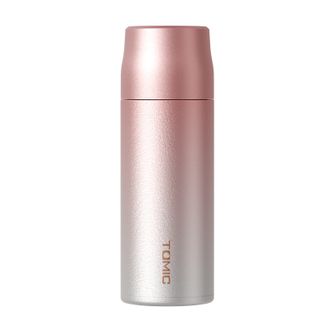 特美刻（TOMIC）  纯钛保温杯410ml 送男女礼物 粉漾华叙 TW60191Ti