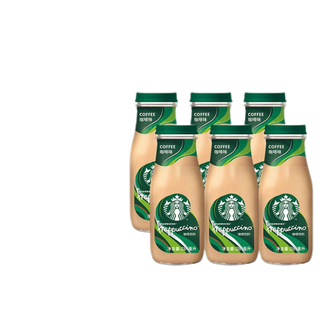 星巴克星冰乐咖啡味281ml*6瓶即饮咖啡饮料（新老包装随机发货）