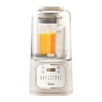 美的/Midea  安睡Pro低音破壁机1.5升家用豆浆机柔音降噪设计榨汁料理辅食机MJ-PB4G3-555