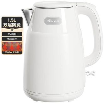 小熊/Bear  速热双层保温防烫电水壶5分钟速热ZDH-Q15U8