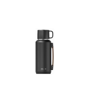迪乐贝尔/DILLER  保温杯316不锈钢茶水分离水杯 800ml 【提手+茶滤】