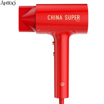 ApiYoo  负离子电吹风国风系列吹风机 国潮大风量速干恒温护发护理电器吹风筒GF3红色