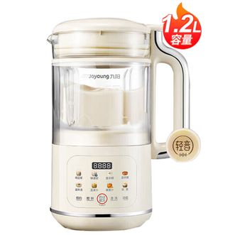 九阳/Joyoung  豆浆机1.2L轻音破壁机家用全自动降噪小型多功能免过滤免煮辅食机一键清洗料理机双层 D360