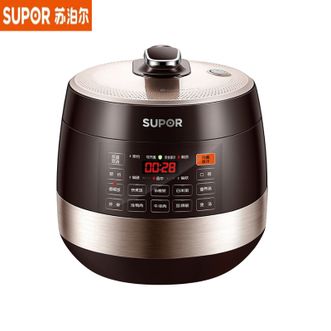苏泊尔（SUPOR）  电压力锅SY-50YC9001Q 家用5升球釜双胆开盖收汁一键排压智能预约自动控压