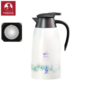 特美刻（TOMIC）  家用保温壶大容量焖茶壶老白茶闷泡水壶高档实用礼品送人 保温壶-三潭印画 2L