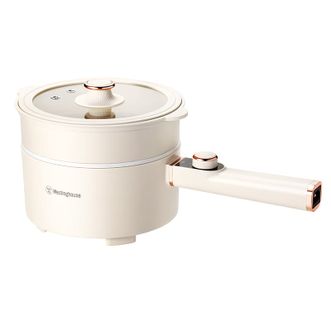 西屋/Westinghouse  多用途多功能电煮锅 电炒锅学生宿舍泡面神器迷你蒸煮不沾锅 WZG28E电煮锅