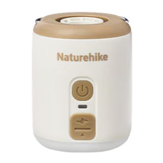 Naturehike  燕麦灰-户外多功能迷你充气泵 户外露营便携充气垫枕头沙发垫子帐篷-CNK2300DQ022