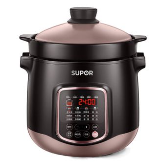 苏泊尔（SUPOR）  电炖锅6L大容量电砂锅 煲汤锅炽陶内胆老火汤还原明火烹饪快炖 DG60YC13