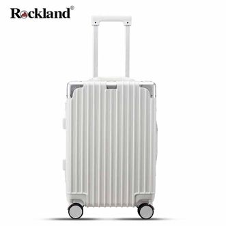 洛克兰/ROCKLAND  拉杆箱 行李箱 铝框硬箱旅行箱 向轮密码箱 20寸