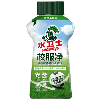 水卫仕/SEAWAYS  校服净绿意花香爆炸盐彩漂粉去黄增白去污衣领净除菌340g    cjsws41156-ZS