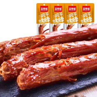 亲零嘴  风干烤脖手撕鸡脖18根（糖醋味）