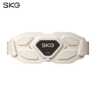SKG  腰部按摩器金腰带护腰热敷神器物理推揉升级中频脉冲按摩仪