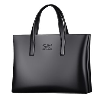 七匹狼/Septwolves  公文包 男士手提包大容量商务包笔记本男包 防水防刮防褶皱 加大款