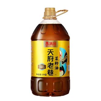 香满园  天府老巷菜籽油5L