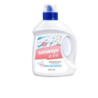 水卫仕/SEAWAYS  除菌除螨洗衣液去除顽固污渍樱花香手洗机洗除菌除螨洗衣液2kg   cjsws41136-ZS