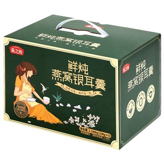燕之坊  鲜炖燕窝银耳羹礼盒198g*6瓶 即食代餐节日送礼