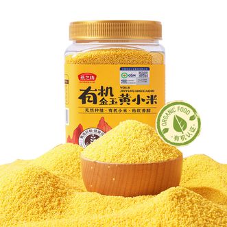 燕之坊  有机金玉黄小米2斤新米小米粥罐装