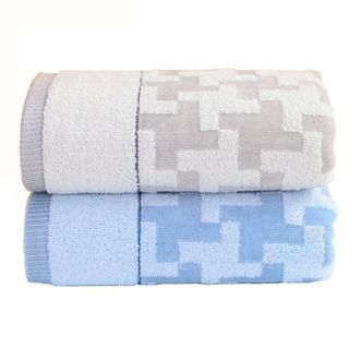 金号  纯棉毛巾 2条装 G1678W 颜色随机
