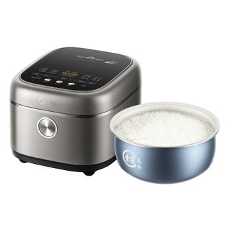 美的/Midea  电饭煲 4L抗菌青瓷内胆 一键柴火饭