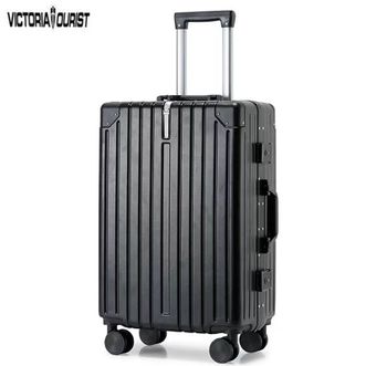 维多利亚旅行者/VICTORIATOURIST  新升级铝框行李箱24英寸万向轮旅行密码箱男女拉杆箱 ZY801-24