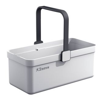 大卫  手提式拖把桶【黄晓明同款】13L大容量清洗桶加厚大号长方形可手提 提水稳 R2 升级加大