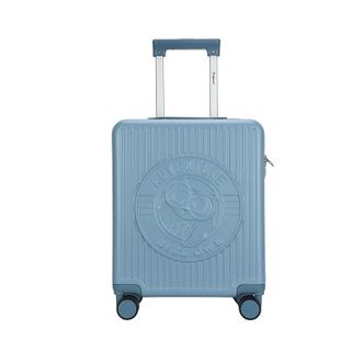 外交官/Diplomat  猫头鹰布布立体拉杆箱  BB-L3303冰川蓝  17英寸  可爱学生可登机万向轮行李箱