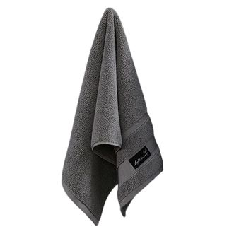 安居先森  希尔顿精梳棉长绒棉毛巾1条 灰色 1条 an2402047