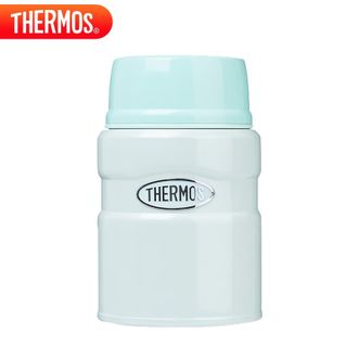 膳魔师（THERMOS）  焖烧杯520ml容量不锈钢保温饭盒焖烧罐户外露营便携学生带餐焖烧罐TCLF-520S-GN多肉绿