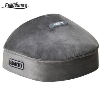 鹰伦  多功能足疗机足部按摩器腿部按摩器背部按摩器足部按摩仪热敷足底按摩仪揉按脚部按摩器足部足跟脚跟穴位健康神器脚底机脚部按摩仪SKT-Y8801灰色