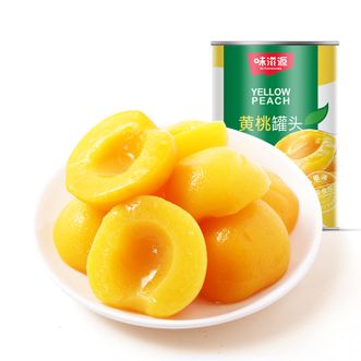 味滋源  黄桃罐头新鲜水果罐头425g*3罐