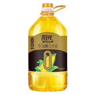 金龙鱼  阳光零反甾醇玉米油~非转/压榨/一级/5升