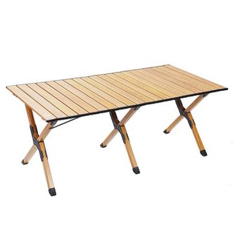 艾瑞迪  户外野营蛋卷便携折叠桌 120*60*47cm R-010