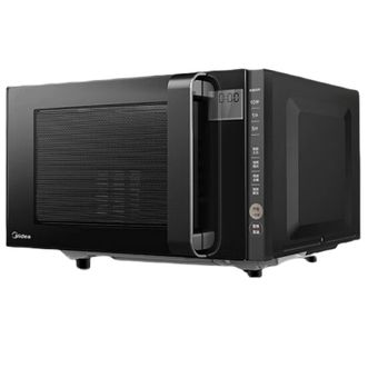 美的/Midea  微波炉6触摸微烤一体变频双模式彩屏旋钮操作简单搪瓷轻音低噪多档火力 PC23W5