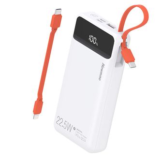 纽曼（Newmine）  迷你全兼容2万毫安充电宝移动电源22.5W快充PD快充自带线 P270