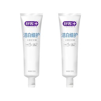 舒客  小苏打牙膏（洁白细护）120克*2支