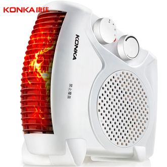 康佳（KONKA）取暖器家用/电暖器/电暖气/立卧两用 电热 自动控温 速热暖风机 