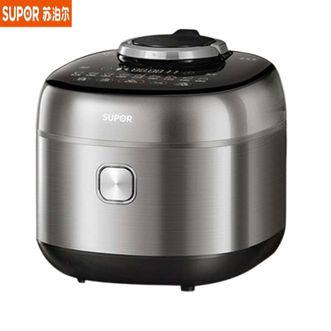苏泊尔（SUPOR）  快排鲜呼吸电压力锅SY-50FH5017Q 自动排气 IH 2200W 0涂层精钢球釜 电饭煲高压锅 【2200W+6分钟出锅】 5L