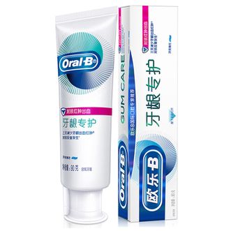欧乐B（Oral-B）90g 排浊泡泡牙膏 牙龈专护(对抗红肿出血)  宝洁出品