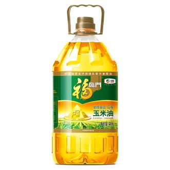 福临门  非转基因压榨一级黄金产地玉米胚芽油4L（富含植物甾醇）