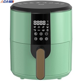 北美电器/ACA  3L空气炸锅无油电炸锅 多功能锅料理锅 炸薯条炸鸡腿炸鸡翅家用厨房电器多用途锅电烤箱ALY-30KZ26D绿色
