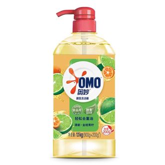 奥妙  高效洗洁精金桔青柠1.1KG