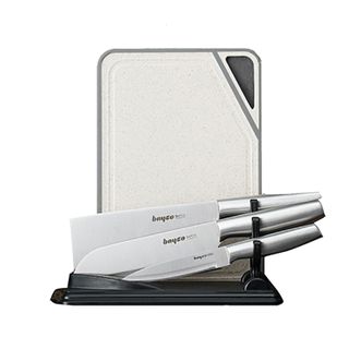 拜格（Bayco）  花瓶空心柄刀具刀座菜板5件套BD3460