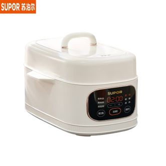 苏泊尔（SUPOR）  电炖锅DZ10YC896A 电炖盅 电砂锅 煲汤炖汤锅燕窝炖盅 煮粥神器 电煮锅煲粥熬粥1L双盅 上蒸下炖